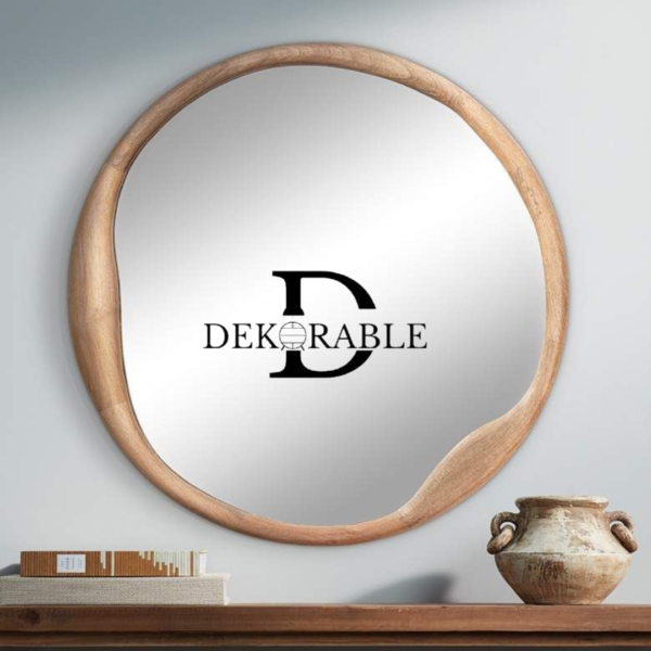 Elegance mirror teakwood