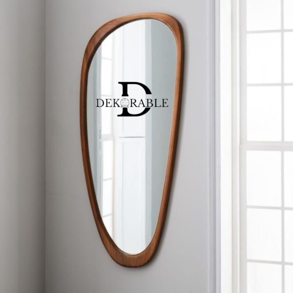 The elara miror teakwood