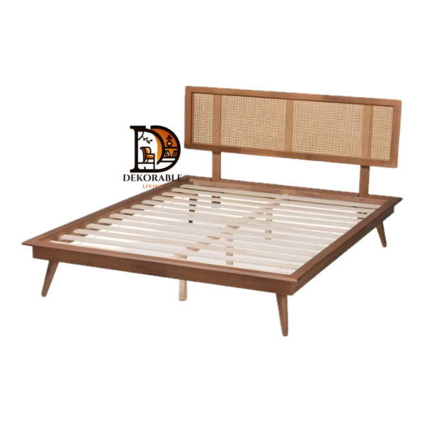 Seraphina beds frame teakwood