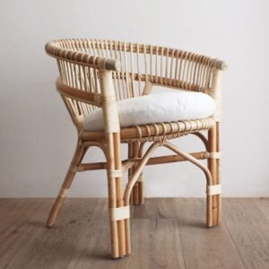 Rattan armchair